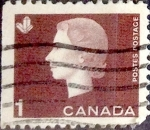 Sellos de America - Canad -  Intercambio 0,20 usd 1 cent 1963