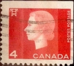 Stamps Canada -  Intercambio 0,20 usd 4 cent 1963