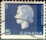 Stamps Canada -  Intercambio 0,20 usd 5 cent 1962