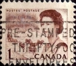 Stamps Canada -  Intercambio 0,20 usd 1 cent 1967