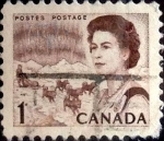 Sellos de America - Canad -  Intercambio 0,20 usd 1 cent 1967