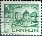 Sellos de America - Canad� -  Intercambio 0,20 usd 5 cent 1967