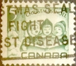 Stamps Canada -  Intercambio 0,20 usd 5 cent 1967