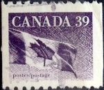 Stamps Canada -  Intercambio 0,20 usd 39 cent 1990