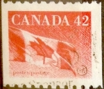 Stamps Canada -  Intercambio cr3f 0,20 usd 42 cent 1991