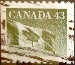 Stamps Canada -  Intercambio 0,20 usd 43 cent 1992