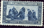 Stamps Italy -  VII Centenario de la muerte de San Francisco de Asis. La muerte del santo