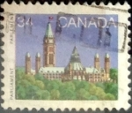 Sellos de America - Canad -  Intercambio 0,20 usd 34 cent 1985