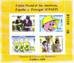 Stamps Honduras -  Unión Postal de Las Américas España y Portugal  (UPAEP)