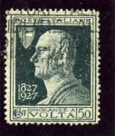 Sellos de Europa - Italia -  Centenario de la muerte del fisico Volta