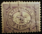 Stamps Netherlands -  Numeral