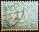 Stamps : Europe : Netherlands :  Numeral