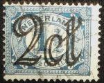 Stamps Netherlands -  Numeral