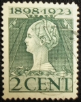 Stamps Netherlands -  Queen Wilhelmina