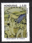 Stamps Honduras -  Departamento de Intibuca