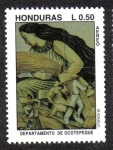 Stamps Honduras -  Departamento de Ocotepeque