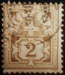 Stamps Europe - Switzerland -  Cruz-Cifra