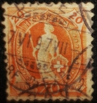 Stamps Europe - Switzerland -  Helvetia parada