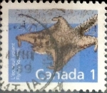 Sellos de America - Canad -  Intercambio 0,20 usd 1 cent 1988