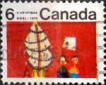 Stamps Canada -  Intercambio 0,20 usd 6 cent 1970