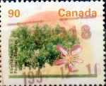 Stamps Canada -  Intercambio 0,45 usd 90 cent 1995