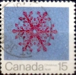 Stamps Canada -  Intercambio 0,65 usd 15 cent 1971