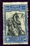 Stamps Italy -  IV Centenario del nacimiento de Manuel Filiberto de Saboya. Estatua en Turin