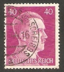 Stamps Germany -  Reich - 719 - Hitler