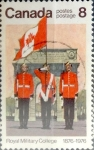 Stamps Canada -  Intercambio 0,20 usd 8 cent 1976