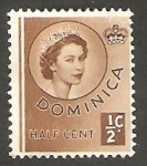 Stamps Dominica -  137 - Elizabeth II