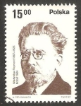 Stamps Poland -  2623 - Wladyslaw Reymont, nobel de literatura 1924