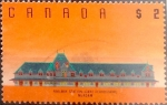 Stamps Canada -  Intercambio 1,00 usd 2,00$ 1989