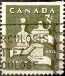 Stamps Canada -  Intercambio 0,20 usd 3 cent 1965