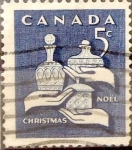 Sellos de America - Canad� -  Intercambio 0,20 usd 5 cent 1965