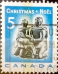 Sellos de America - Canad� -  Intercambio 0,20 usd 5 cent 1968