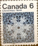 Stamps Canada -  Intercambio 0,20 usd 6 cent 1971