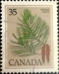 Stamps Canada -  Intercambio 0,20 usd 35 cent 1979