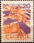 Stamps Canada -  Intercambio 0,20 usd 20 cent 1972
