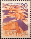 Sellos de America - Canad -  Intercambio 0,20 usd 20 cent 1972