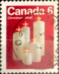 Stamps Canada -  Intercambio 0,20 usd 6 cent 1972
