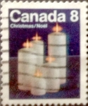 Stamps Canada -  Intercambio 0,20 usd 8 cent 1972