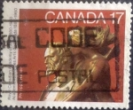 Stamps Canada -  Intercambio 0,20 usd 17 cent 1980
