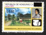 Sellos de America - Honduras -  Conmemorativo Año Internacional de La Mujer