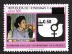 Stamps : America : Honduras :  Conmemorativo Año Internacional de La Mujer