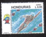 Stamps : America : Honduras :  XI Juegos Deportivos Panamericanos