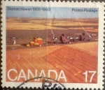 Sellos de America - Canad� -  Intercambio 0,20 usd 17 cent 1980