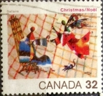 Stamps Canada -  Intercambio 0,20 usd 32 cent 1984