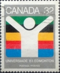 Stamps Canada -  Intercambio cxrf2 0,20 usd 32 cent 1983