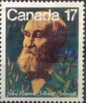Stamps Canada -  Intercambio 0,20 usd 17 cent 1981