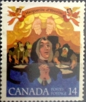 Stamps : America : Canada :  Intercambio 0,20 usd 14 cent 1978